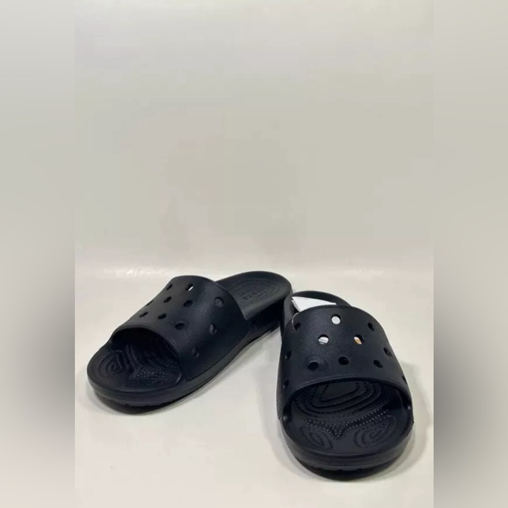 Size 6 - Men's Crocs Classic Black Slides 206121-001 Wmns 8